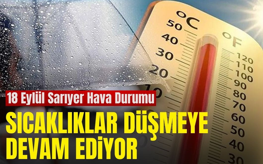 18 Eylül Çarşamba Hava Durumu: Sarıyer'de Bugün Hava Nasıl Olacak?