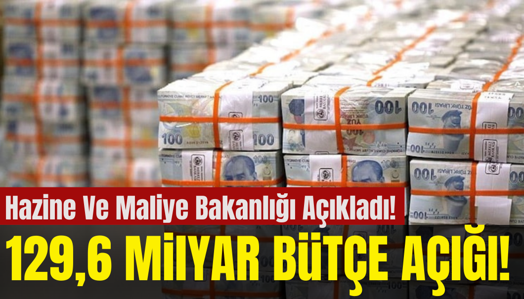 Ağustos Ayında Bütçe 129,6 Milyar Açık Verdi!