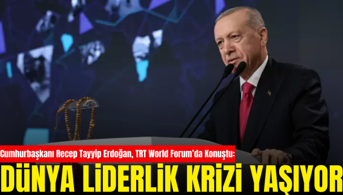 Cumhurbaşkanı Erdoğan TRT World Forum'da Konuştu