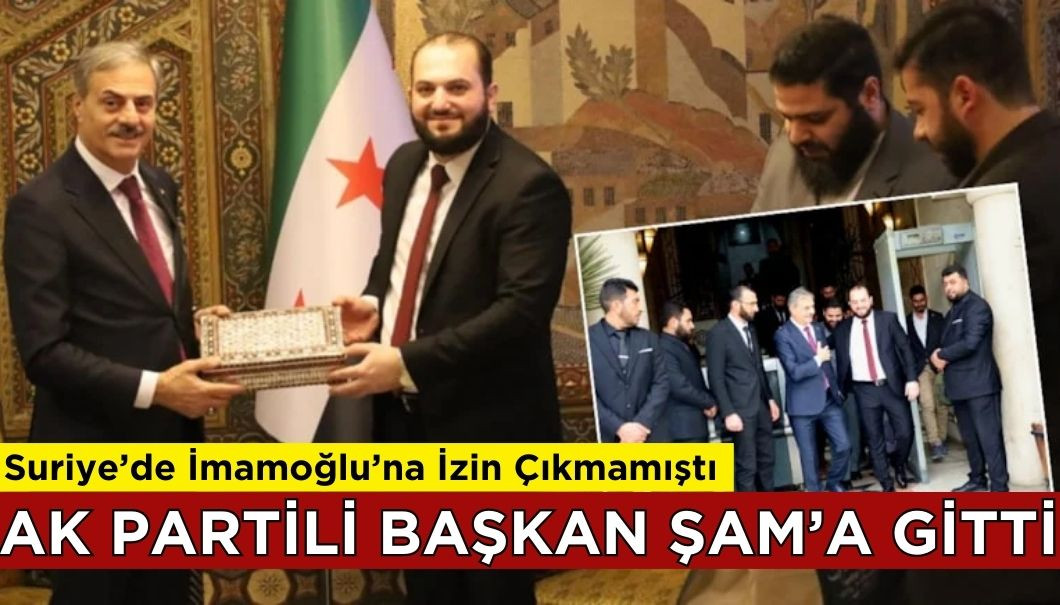 Suriye'den İmamoğlu'na Çıkmayan İzin AK Partili Belediye Başkanı'na Çıktı!