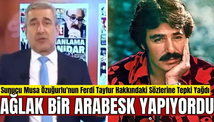 Tele 1 Sunucusu Musa Özuğurlu Ferdi Tayfur'u Hedef Aldı: Berbattı