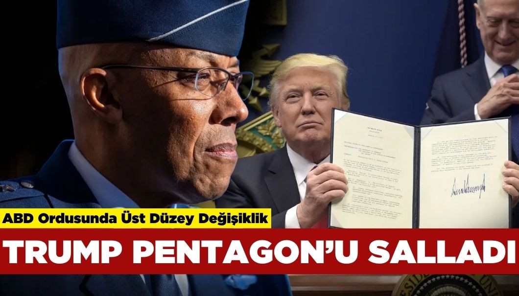 Trump Pentagon'u Salladı: ABD Ordusunda Üst Düzey Değişiklik